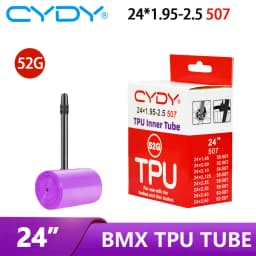 CYDY TPU Bicycle Inner Tube Camer 24" 507 24x1.95 2.0 2.125 2.25 2.35 2.4 2.5 Inch Valve 45mm BMX Bike Tire Pneu Cycling Tyre