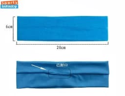 Cotton Elastic Children's Headband Girls and Boys Sweat Absorbing Sports Headband Teens Anti Sweat Hair Bands Athletic Headwear