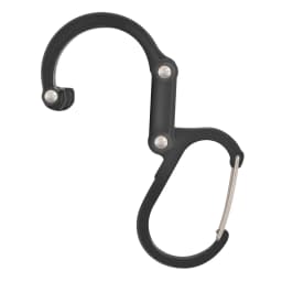 Dtype Hook Gear Clip Carabiner Rotating Hook Clip Non-Locking Strong Clips for Camping Fishing Hiking Travel Backpack Out School