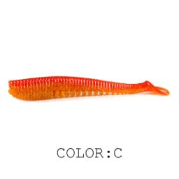 Supercontinent Fishing Lures 5cm 8cm 9.5cm 11cm Artificial Baits Wobblers Soft Lures Shad Carp Silicone Fishing Baits