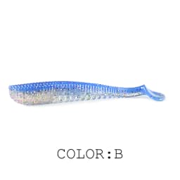 Supercontinent Fishing Lures 5cm 8cm 9.5cm 11cm Artificial Baits Wobblers Soft Lures Shad Carp Silicone Fishing Baits