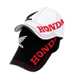 HONDA Baseball Hat 2-Color Embroidered Baseball Hat Fashion Men's and Women's Spring/Summer Hip Hop Hat Adjustable Sunshade Hat