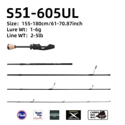 FISHINGFANS QINGXIU FUJI ALCONITE Guide UL ML Travel Portable High Carbon Flexible AA Cork Handle 1-6g 7-14g 6-12lb Fishing Rods