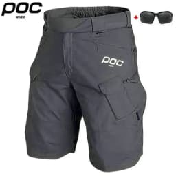 MOTO POC MTB Shorts Men's Mountain Bicycle Short Offroad DH Motorcycle Bike 2025 Outdoor Sports Quick Dry Downhill Short Pants