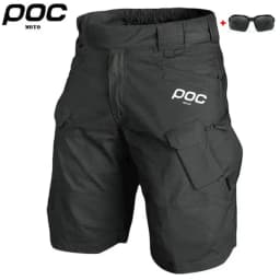 MOTO POC MTB Shorts Men's Mountain Bicycle Short Offroad DH Motorcycle Bike 2025 Outdoor Sports Quick Dry Downhill Short Pants