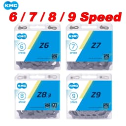 KMC MTB 6 7 8 9 Speed Chain Z6 Z7 Z8.3 Z9 Road Bike Current 116 Links Mountain Bike Chains Cycling Parts