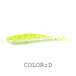 Supercontinent A shiner 5cm 7.5cm 10cm Fishing Lures soft Artificial Bait easy for hooking up big pike T tail Shad