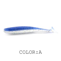 Supercontinent A shiner 5cm 7.5cm 10cm Fishing Lures soft Artificial Bait easy for hooking up big pike T tail Shad