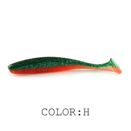 Supercontinent A shiner 5cm 7.5cm 10cm Fishing Lures soft Artificial Bait easy for hooking up big pike T tail Shad