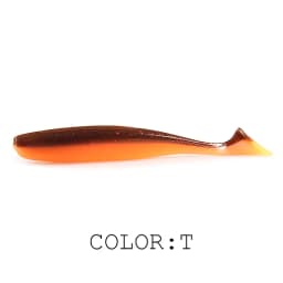 Supercontinent A shiner 5cm 7.5cm 10cm Fishing Lures soft Artificial Bait easy for hooking up big pike T tail Shad