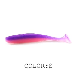Supercontinent A shiner 5cm 7.5cm 10cm Fishing Lures soft Artificial Bait easy for hooking up big pike T tail Shad
