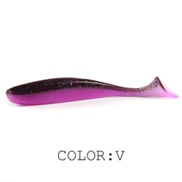 Supercontinent A shiner 5cm 7.5cm 10cm Fishing Lures soft Artificial Bait easy for hooking up big pike T tail Shad