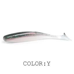 Supercontinent A shiner 5cm 7.5cm 10cm Fishing Lures soft Artificial Bait easy for hooking up big pike T tail Shad