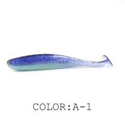 Supercontinent A shiner 5cm 7.5cm 10cm Fishing Lures soft Artificial Bait easy for hooking up big pike T tail Shad