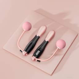 Steel wire rope counting skipping rope cordless weight-bearing skipping rope weight loss fitness equipment sports equipment