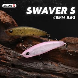 BLUX SWAVER S 45mm 2.9g Lipless Sinking Pencil Plug Fishing Lure Stream Area Trout Plastic Stick Saltwater Artificial Bait