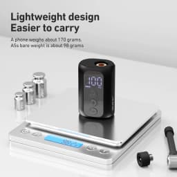 CYCLAMI 100 PSI High Pressure With Screen Mini Pump Portable Pocket Bike Electric Air Pump Bicycle Fast Compressor Tire Inflator