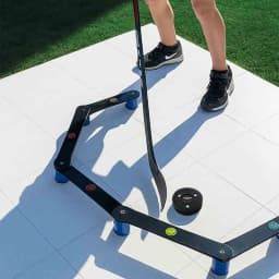 UICE Hockey Puck Hockey Sticks Training Puck Plastic Ice Hockey Puck Reusable Ice Training Equipment