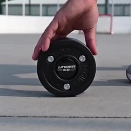 UICE Hockey Puck Hockey Sticks Training Puck Plastic Ice Hockey Puck Reusable Ice Training Equipment