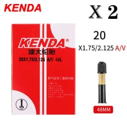 2PCS KENDA Bicycle Inner Tube 20/26/27.5/29/700c/23C Schrader Presta Butyl Rubber MTB Road Bike Tube Inner Tyre Bicycle Parts