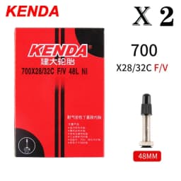 2PCS KENDA Bicycle Inner Tube 20/26/27.5/29/700c/23C Schrader Presta Butyl Rubber MTB Road Bike Tube Inner Tyre Bicycle Parts