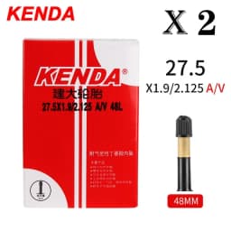 2PCS KENDA Bicycle Inner Tube 20/26/27.5/29/700c/23C Schrader Presta Butyl Rubber MTB Road Bike Tube Inner Tyre Bicycle Parts