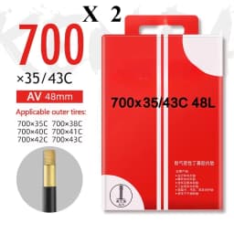 2PCS KENDA Bicycle Inner Tube 20/26/27.5/29/700c/23C Schrader Presta Butyl Rubber MTB Road Bike Tube Inner Tyre Bicycle Parts