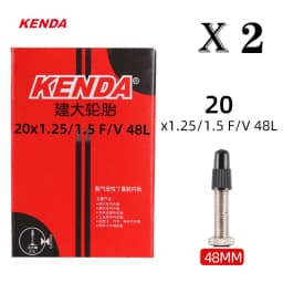 2PCS KENDA Bicycle Inner Tube 20/26/27.5/29/700c/23C Schrader Presta Butyl Rubber MTB Road Bike Tube Inner Tyre Bicycle Parts