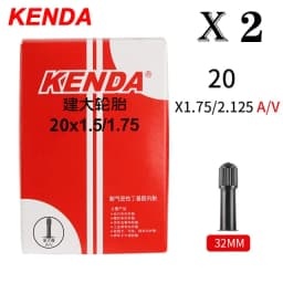 2PCS KENDA Bicycle Inner Tube 20/26/27.5/29/700c/23C Schrader Presta Butyl Rubber MTB Road Bike Tube Inner Tyre Bicycle Parts