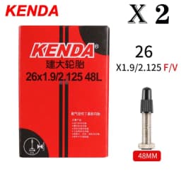 2PCS KENDA Bicycle Inner Tube 20/26/27.5/29/700c/23C Schrader Presta Butyl Rubber MTB Road Bike Tube Inner Tyre Bicycle Parts