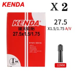 2PCS KENDA Bicycle Inner Tube 20/26/27.5/29/700c/23C Schrader Presta Butyl Rubber MTB Road Bike Tube Inner Tyre Bicycle Parts