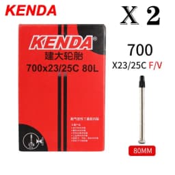 2PCS KENDA Bicycle Inner Tube 20/26/27.5/29/700c/23C Schrader Presta Butyl Rubber MTB Road Bike Tube Inner Tyre Bicycle Parts