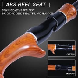 Sougayilang Telescopic Fishing Rod 1.6M Spinning Casting Role Lightweight Portable And Durable Cork Handle Travel Fishing Rod