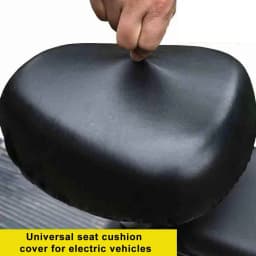 Universal Electric Vehicle Seat Cushion Cover Waterproof Seat Back Protector Waterproof Sunscreen Heat Insulation Bicycle