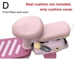 Universal Electric Vehicle Seat Cushion Cover Waterproof Seat Back Protector Waterproof Sunscreen Heat Insulation Bicycle