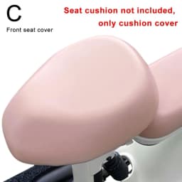 Universal Electric Vehicle Seat Cushion Cover Waterproof Seat Back Protector Waterproof Sunscreen Heat Insulation Bicycle