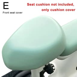 Universal Electric Vehicle Seat Cushion Cover Waterproof Seat Back Protector Waterproof Sunscreen Heat Insulation Bicycle