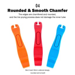 1Pair Multifunctional Bike Tire Lever High Strength POM Road Bicycle Tire Repair Tool Ultralight MTB Tire Lever Deflation Device