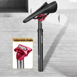 ZOOM Bike Suspension Seatpost 27.2/31.6/28.6/30.4/30.8/33.9mm MTB Suspension Seat Tube 350mm Shock Absorber Seat Post Bike Parts