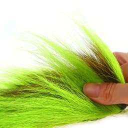 1PC Dyed Bucktail Fly Tying Material Whole Bucktails Fur Deer Hair Fur For Fishing Jigs Lures Dry Wet Streamer Saltwater Flies