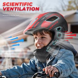 VICTGOAL Kids Detachable Full Face Bicycle Helmet Child Sports Safety Cycling Protection for Balance Bike Roller Skating Caps