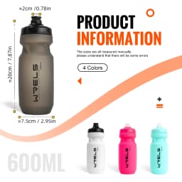 Sport Water Bottle PP5 Portable Large Capacity Drink Bottle Leakproof Durable Water Bottle Squeeze MTB Road Bike Bottle