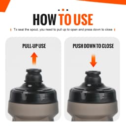 Sport Water Bottle PP5 Portable Large Capacity Drink Bottle Leakproof Durable Water Bottle Squeeze MTB Road Bike Bottle