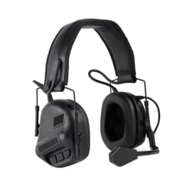 Tactical Earphone Headset Without Sound Pickup Noise Reduction Version Militar Head Wearing Hunting Airsoft Shooting