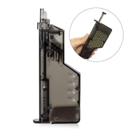 6MM Airsoft Plastic BB Speed Loader 100/220 Rounds War Games Combat Tactical Military Paintball Loader Outdoor Hunting Accessory