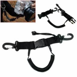 1PC Scuba Diving Dive Canoe Camera Lanyard with Quick Release Buckle and Clips for Under Kayaking Swimming Sports Accessories
