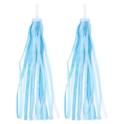 2pcs Bicycle Handlebar Streamers Bike Streamers Kids Girl Boy Scooter Cycling Colorful Streamers Ribbon Decoration Cycling 22 cm