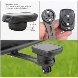 Bicycle Computer Fixed Base Accessories for Garmin/IGPS/XOSS Speedometer Bike Headlight Bracket Convex Male Buckle Repair Parts