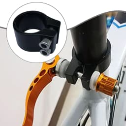 Bike Seatpost Clamp Double Layer Clamp Double SeatPost Clip 28.6/31.8/34.9mm Seat Tube Clamps Seatpost Clamp Bicycle Accessories