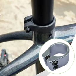 Bike Seatpost Clamp Double Layer Clamp Double SeatPost Clip 28.6/31.8/34.9mm Seat Tube Clamps Seatpost Clamp Bicycle Accessories